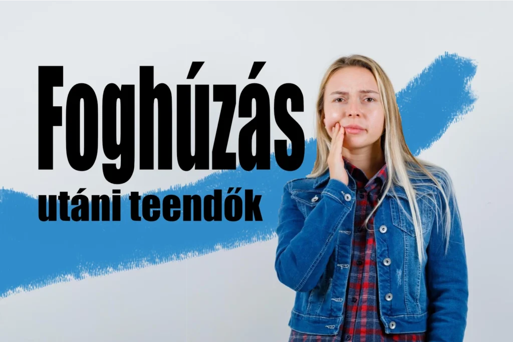 Foghúzás utáni teendők, gyógyulás folyamata. Ön is tehet azért, hogy gyorsabban gyógyuljon a foghúzás után az íny.